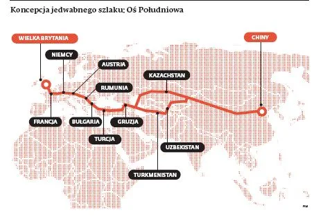Powstaje nowy Jedwabny Szlak. Chiny zainwestują w projekt 40 mld dolarów