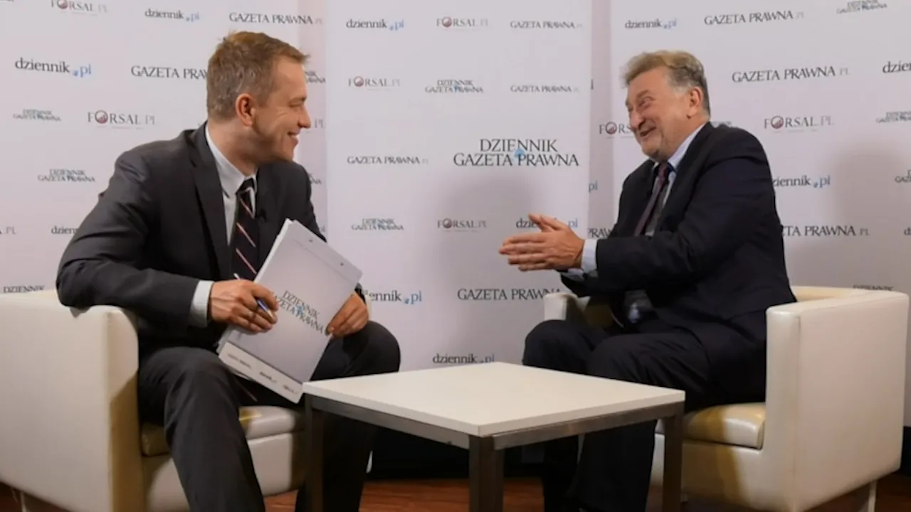 prezes Infor.PL Ryszard Pieńkowski i Marek Tejchman Perły Samorządu 2019