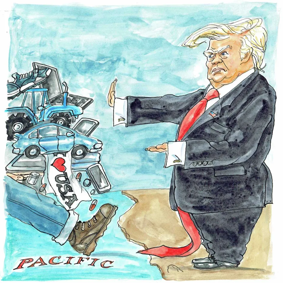 Donald Trump zapowie podatek „America First”, aby obniżyć deficyt handlowy