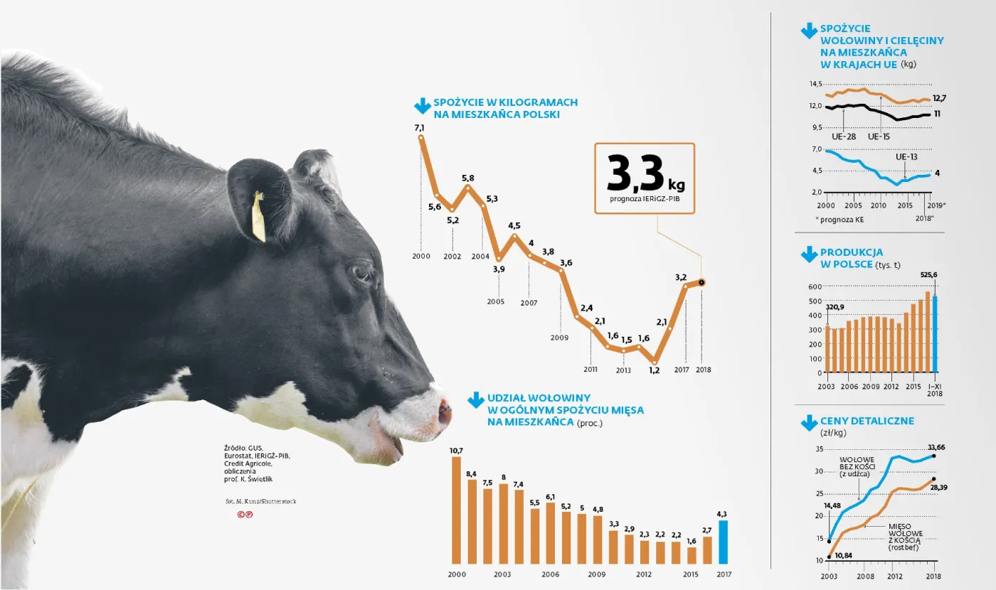 Będziemy jeść więcej burgerów i steków