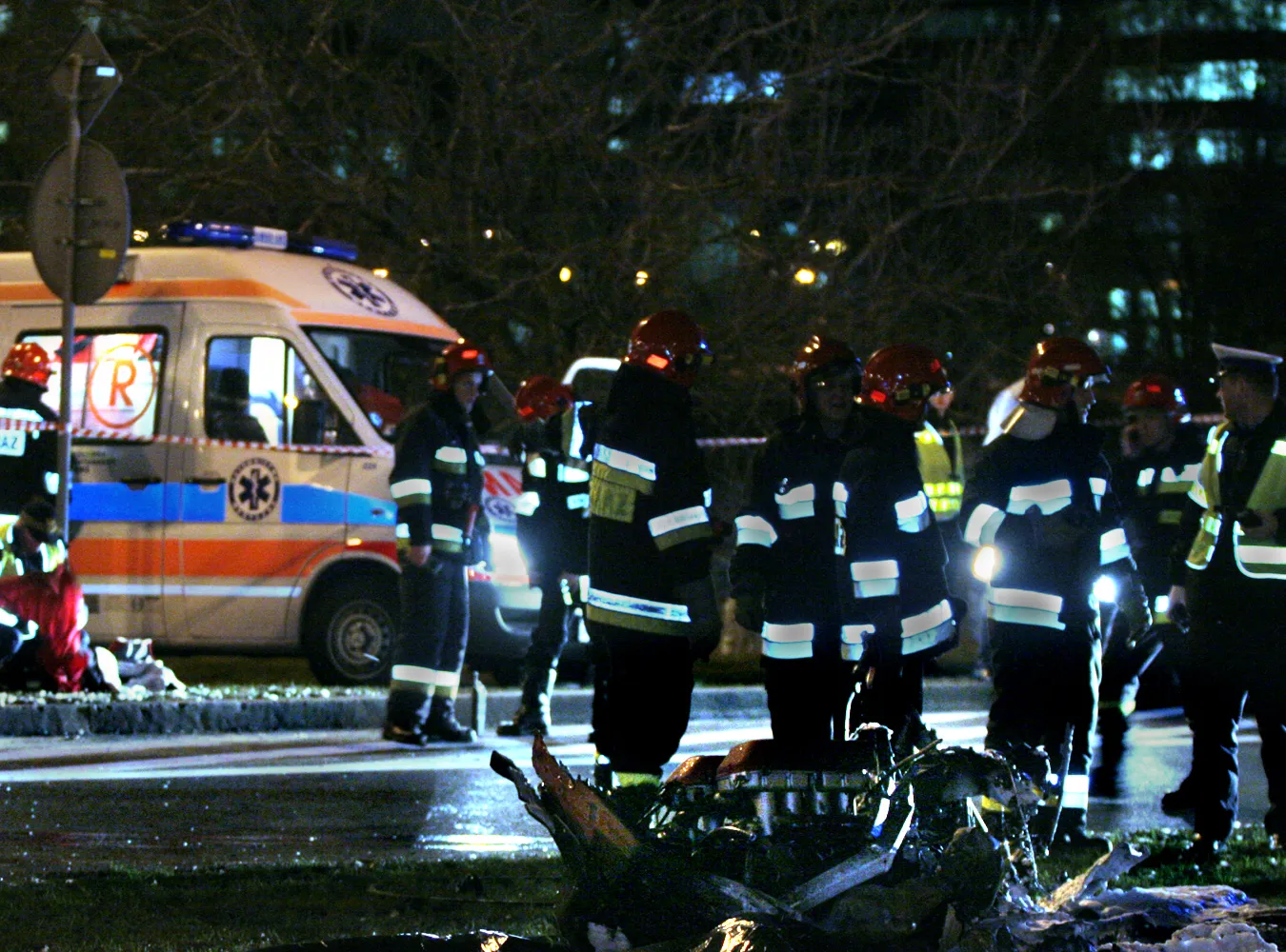 "Maciek przeżył, bo jechał bez pasów"