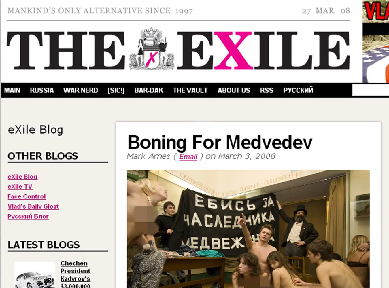 Seks na ulicy? W Rosji ujdzie płazem