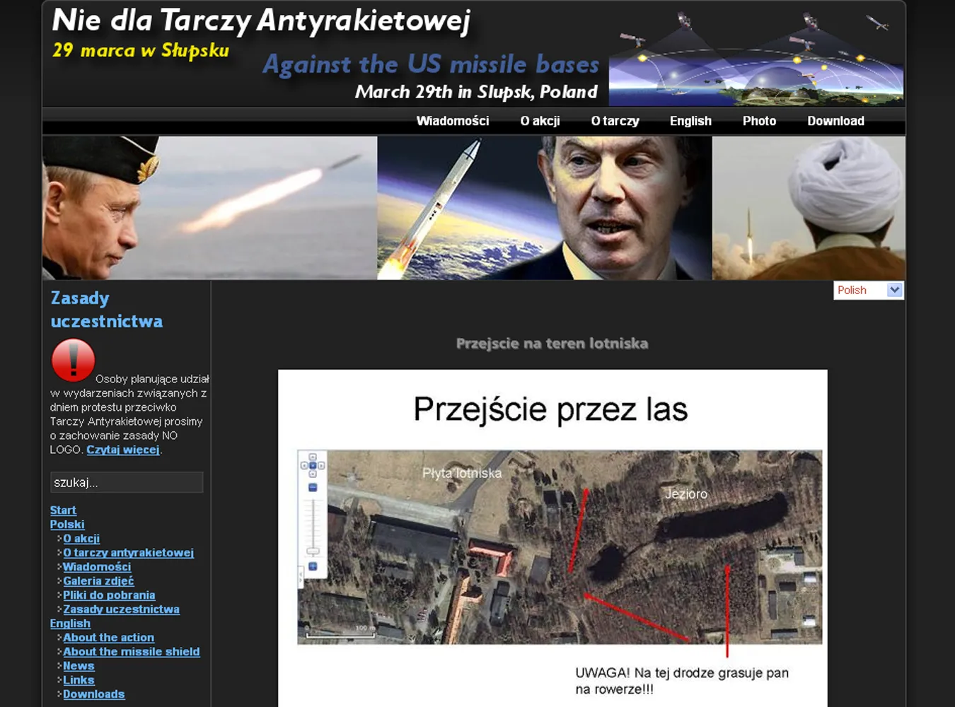 Anarchiści zdobyli tajną bazę na Pomorzu