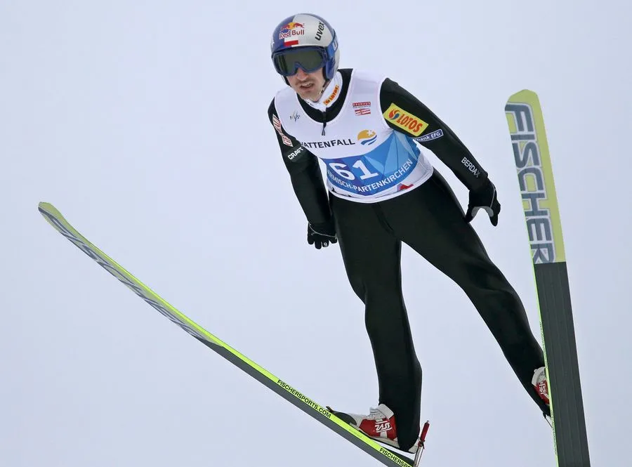 Małysz czwarty w serii próbnej w Ga-Pa