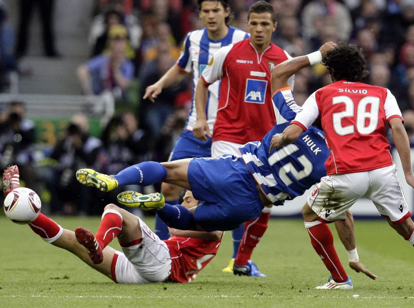 Tak piłkarze FC Porto i Sportingu Braga walczyli w finale