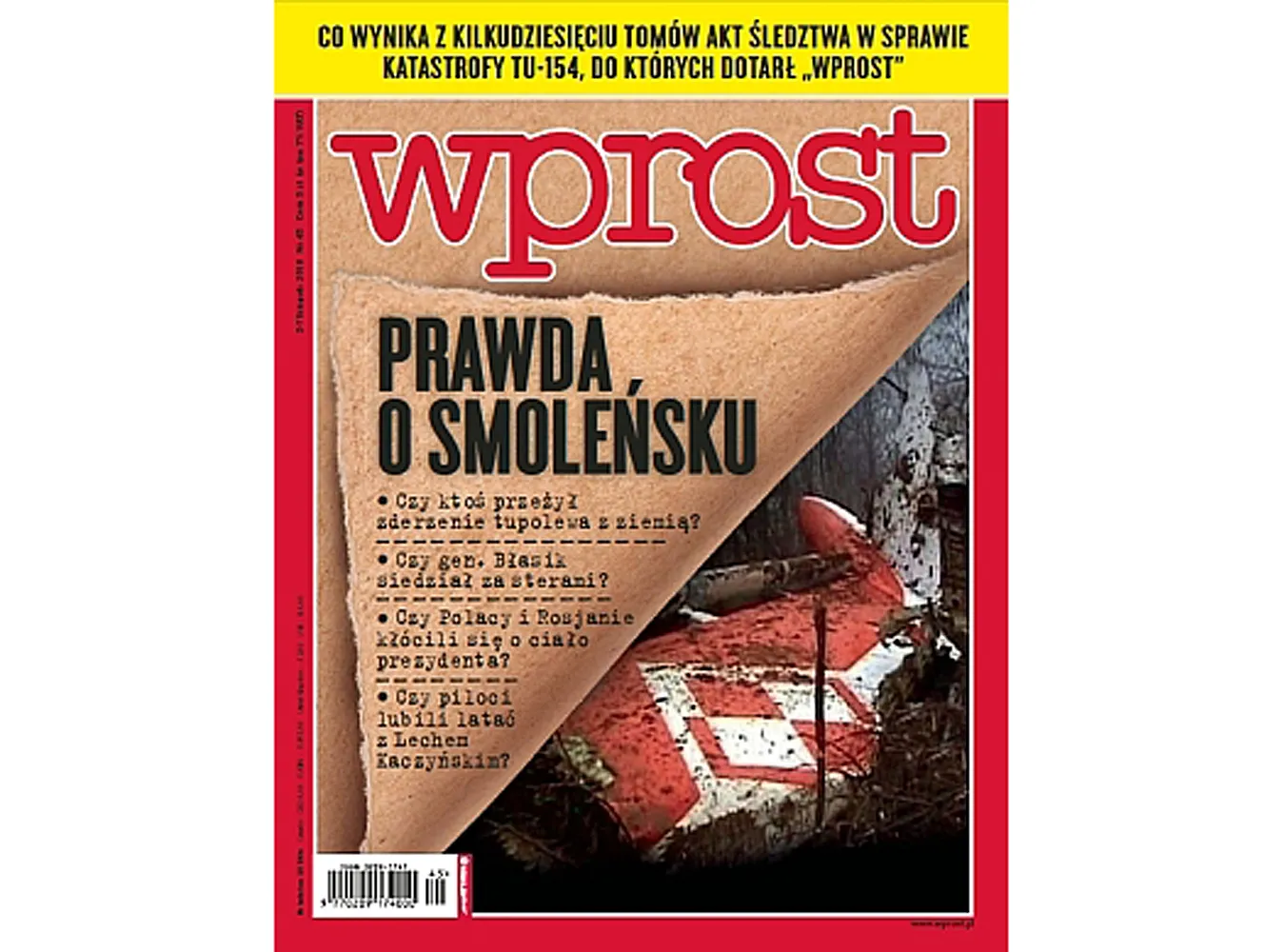 "Wprost" na celowniku. Za przeciek