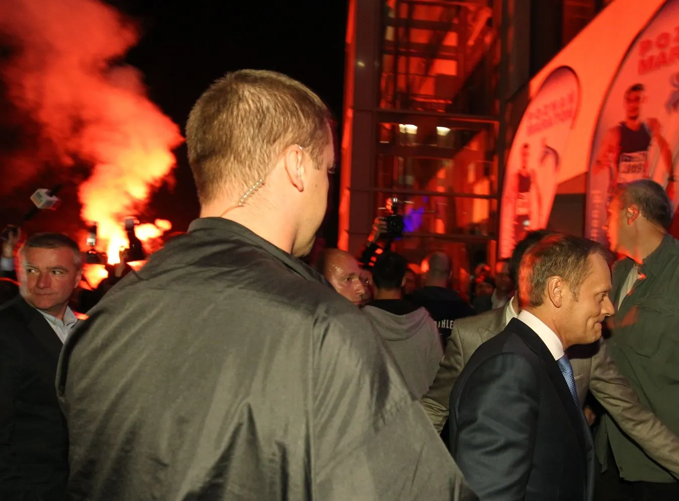 Protesty w Poznaniu. "9 października wrzuć Donalda do śmietnika"