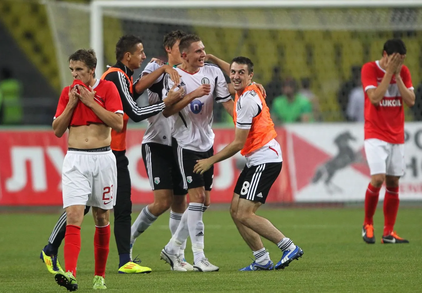 Rosyjska prasa o Spartaku: "Brak słów, tylko gwizd"