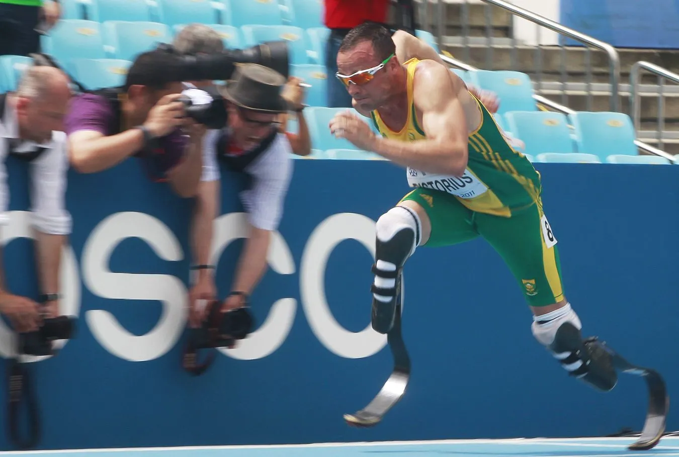 Amuptowano mu nogi, a zostawia innych za plecami