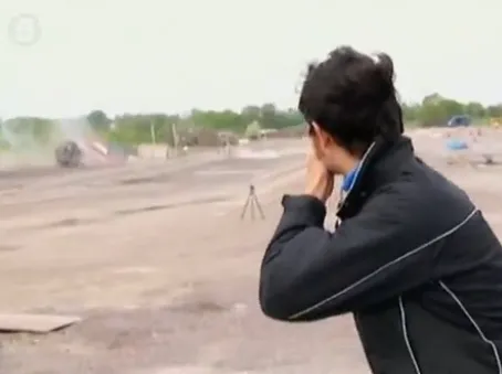 Wypadek forda przy 190 km/h! Zobacz dramatyczne wideo z sieci