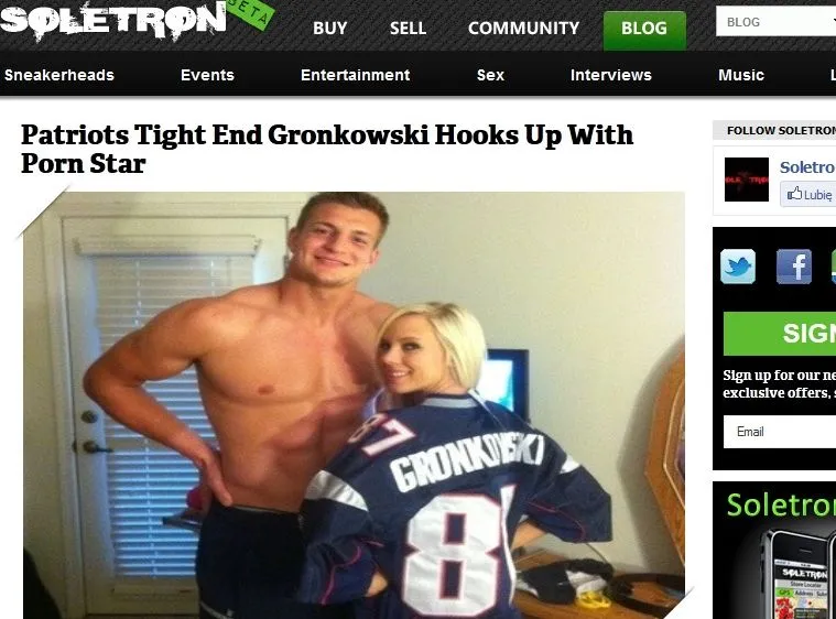 Gwiazda porno pochwaliła się seksem ze słynnym sportowcem