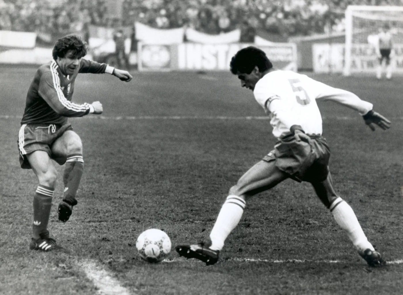 Włodzimierz Smolarek w meczu reprezentacji Polski
