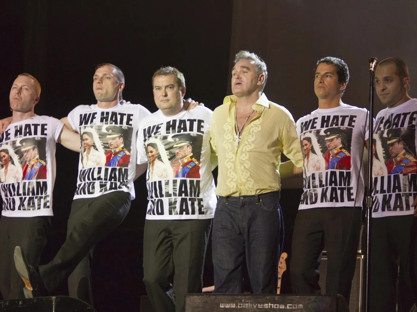 Morrissey znów prowokuje: "Nienawidzimy Williama i Kate"