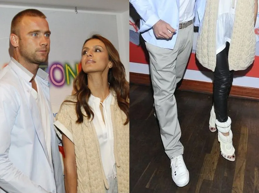 Dziewczyna piłkarza w butach wartych fortunę! Ładnie?