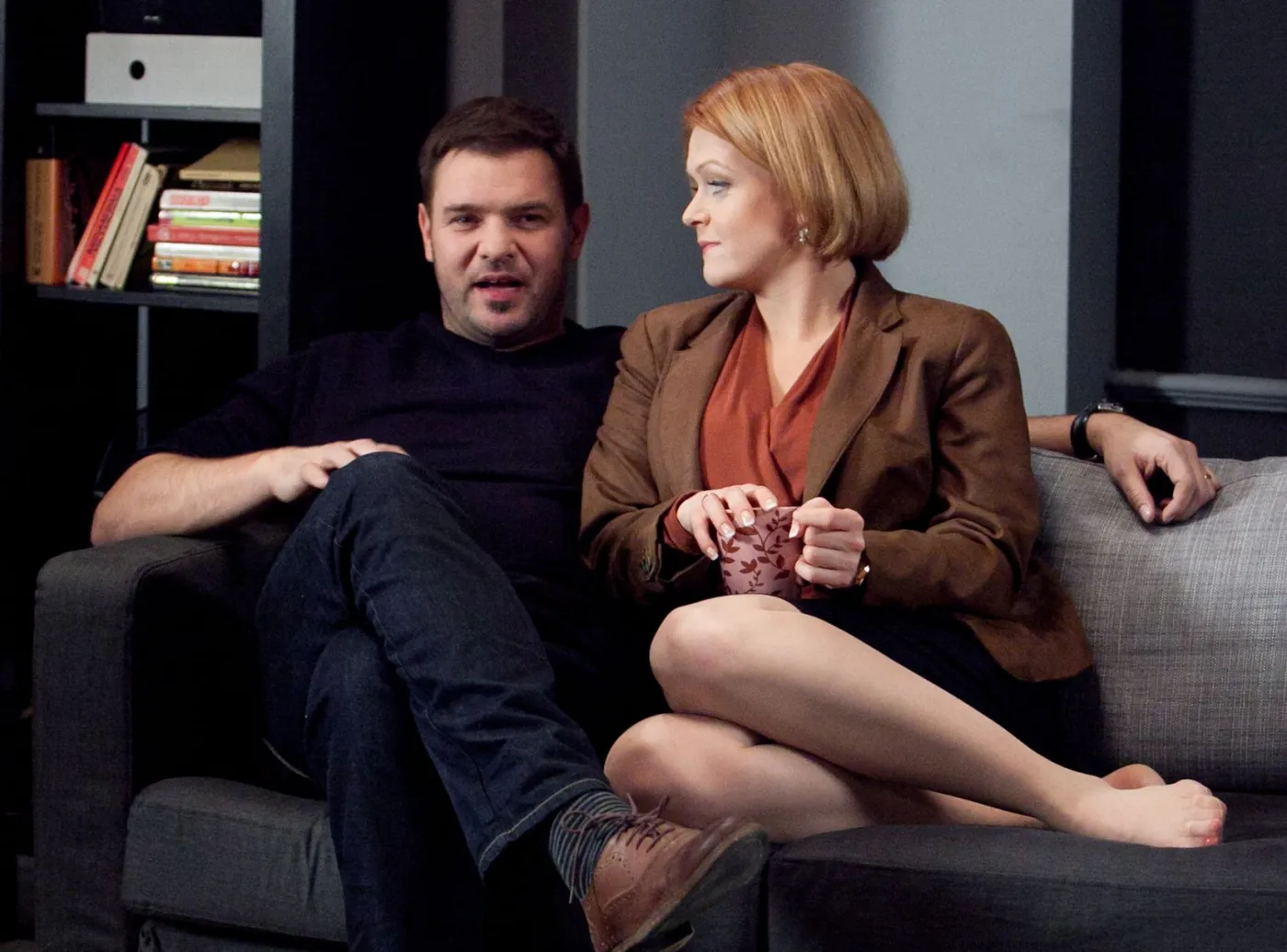 Czy Daria Widawska lubi być serialową żoną Tomasza Karolaka?