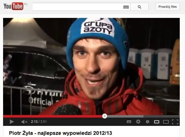 "Złotousty" Piotr Żyła ulubieńcem Internetu. Najlepsze teksty