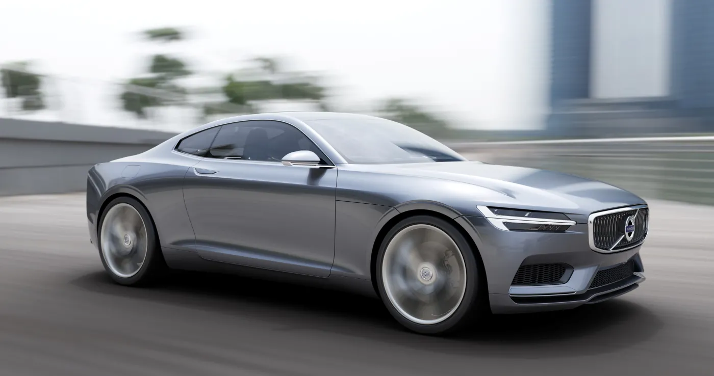 Niezniszczalne Volvo powraca! Oto Concept Coupé, czyli nowa generacja P1800