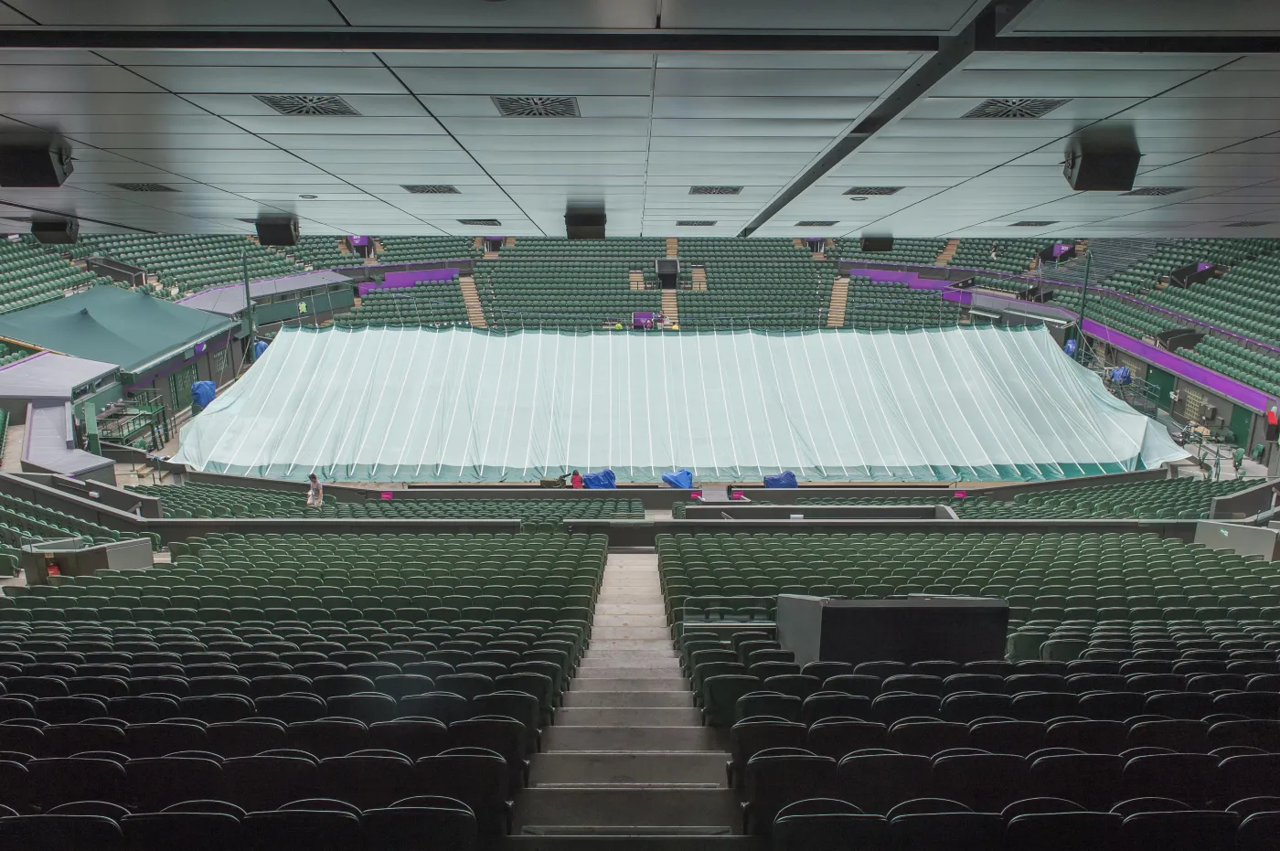 Wimbledon: Deszcz przeszkodził Urszuli Radwańskiej