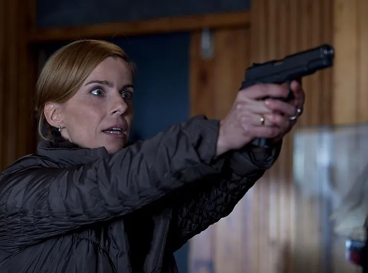 Agata Kulesza jako kobieta mafii. Zakończyły się zdjęcia do serialu "Krew z krwi"