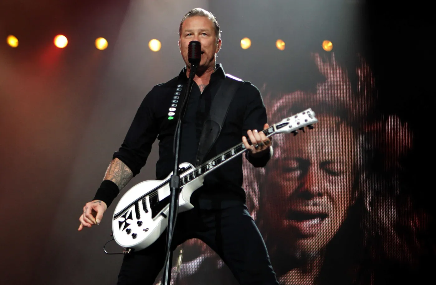 Wszystkie "yea" wokalisty Metalliki [ZDJĘCIA]