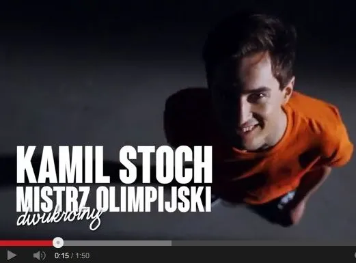 Kamil Stoch wystąpił w pierwszej reklamie. Zobacz mistrza w nowej roli. WIDEO