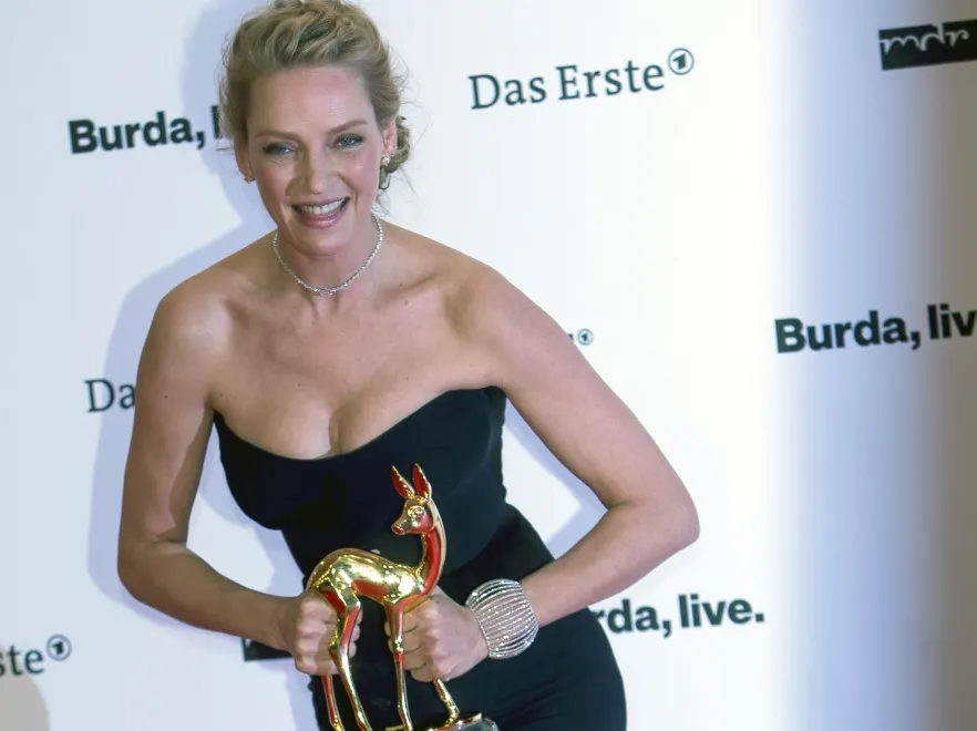 44-letnia Uma Thurman wygląda lepiej niż niejedna polska "30"