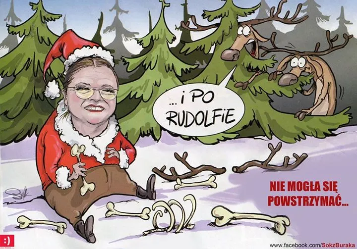 Pawłowicz zjadła Rudolfa, a Putin dostał nietrafiony prezent. Świąteczne MEMY