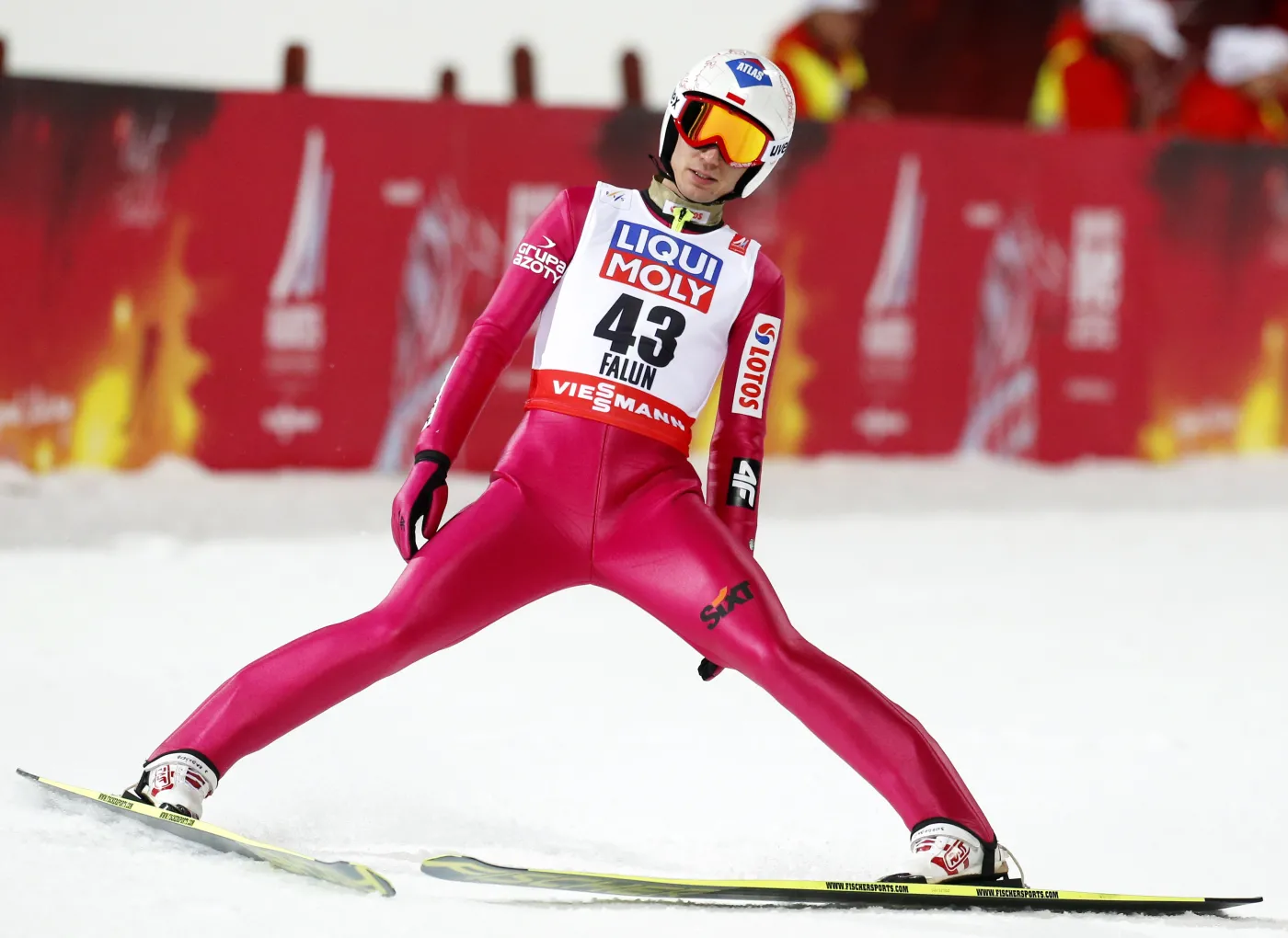 Kamil Stoch najlepszy na pierwszym treningu na dużej skoczni w Falun