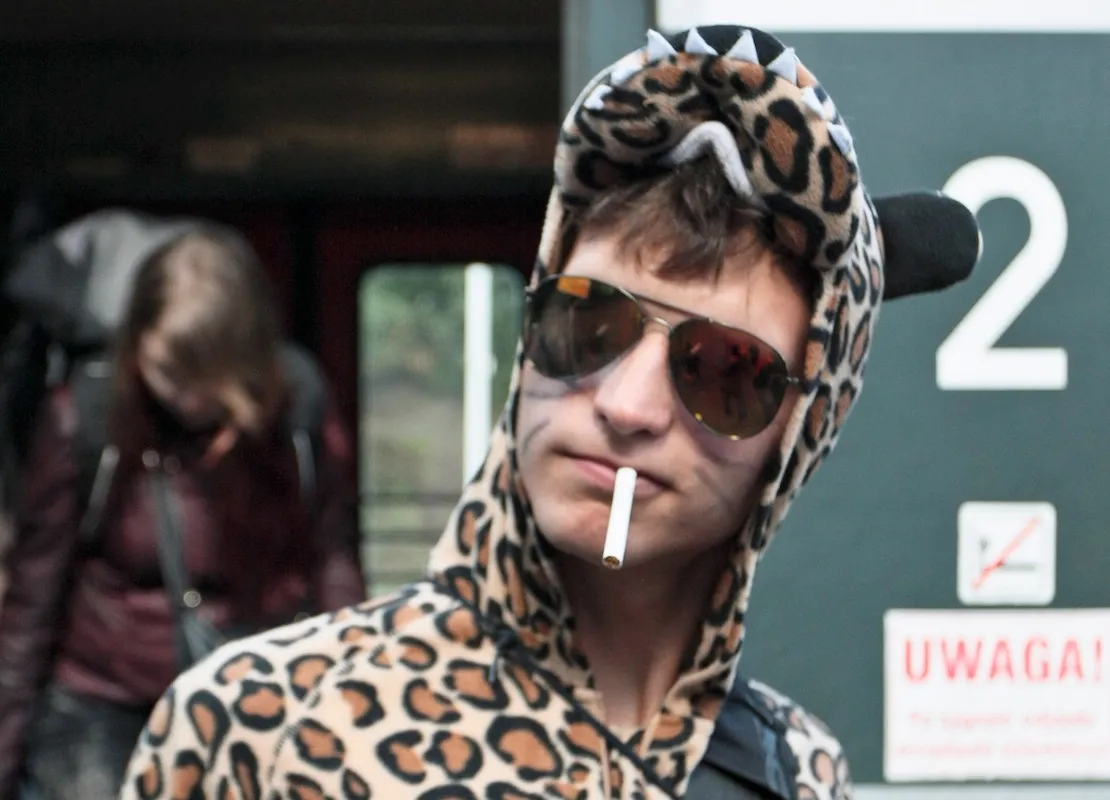 Kolorowa młodzież zjeżdża na Przystanek Woodstock 2015 [ZDJĘCIA]