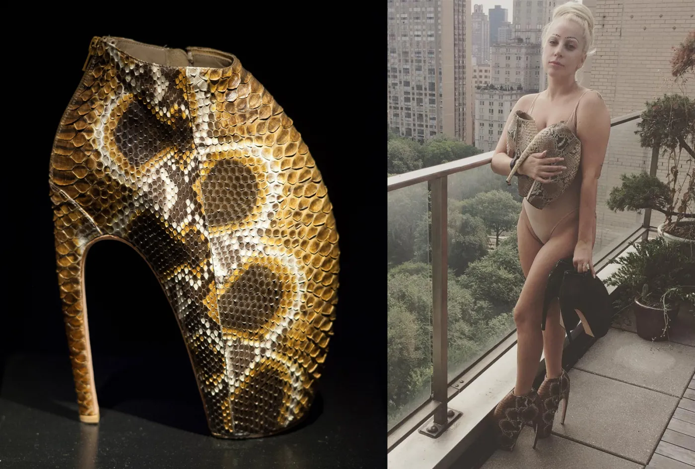 Lady Gaga w butach za milion złotych. Jak wam się podobają jej "pancerniki"?