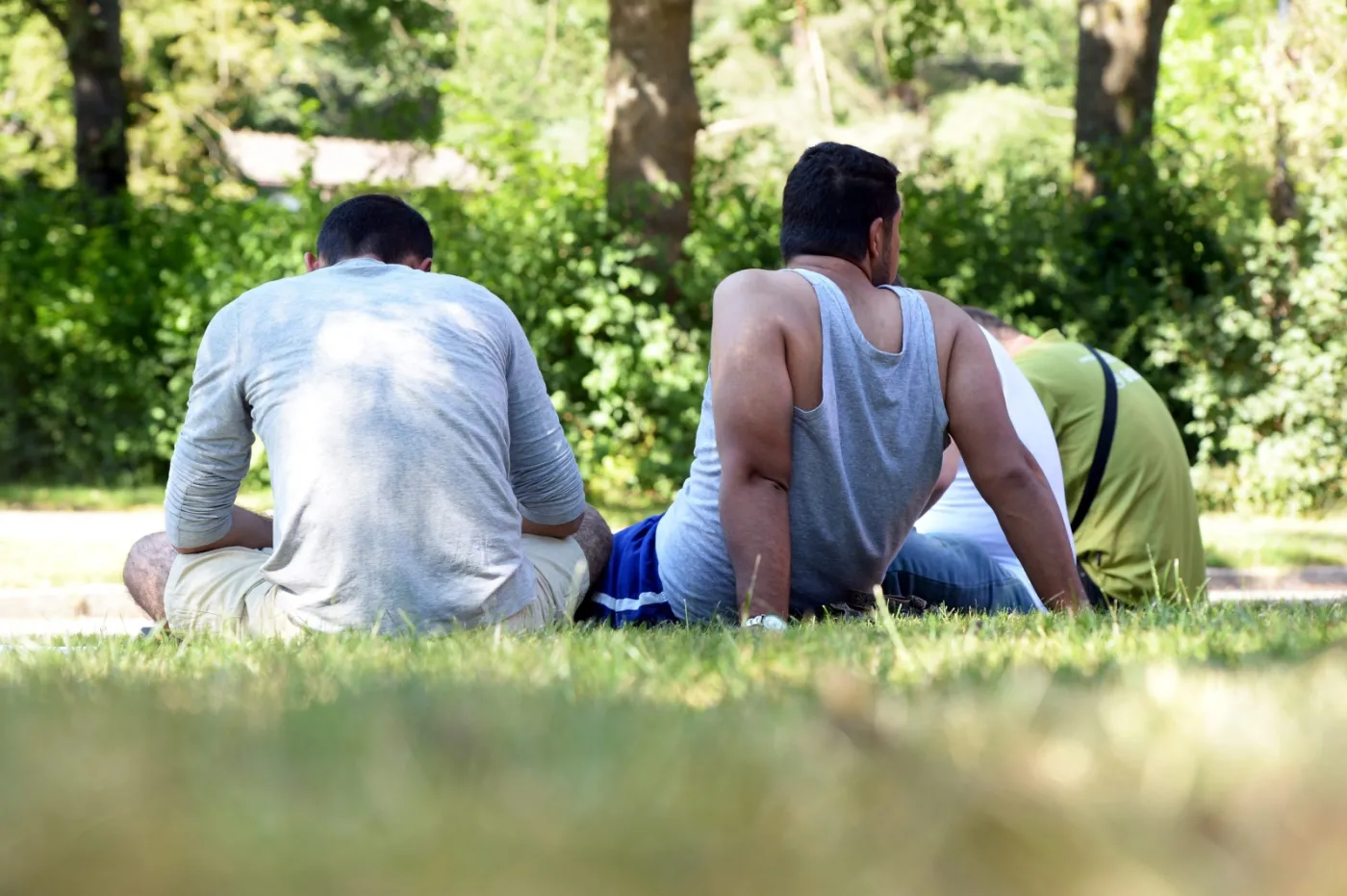 Domy dla imigrantów z Afganistanu koczujących w centrum Aten