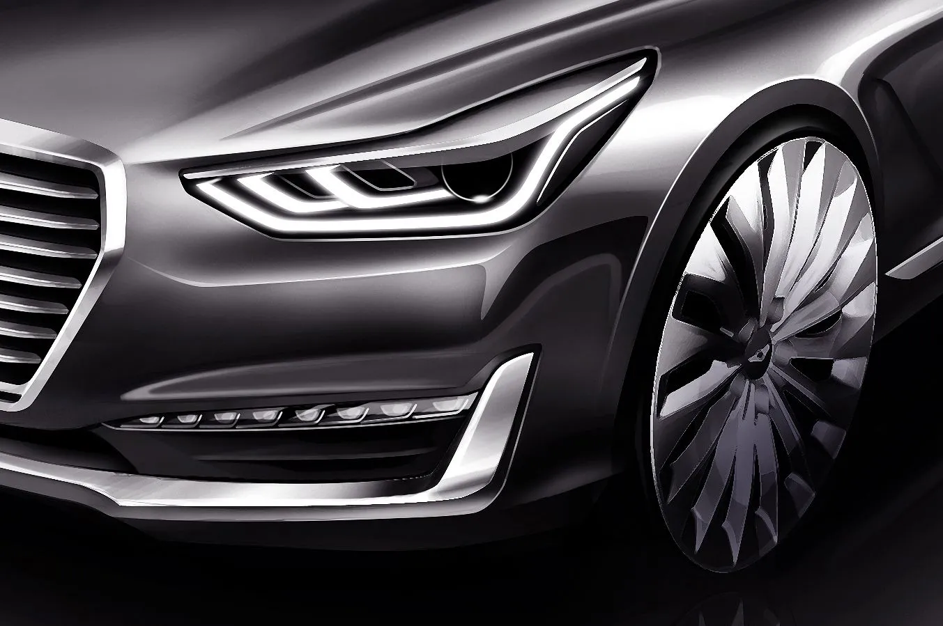 Koreańczycy spełnili groźby. Oto nowa broń nowej marki Genesis! Piewsze FOTO