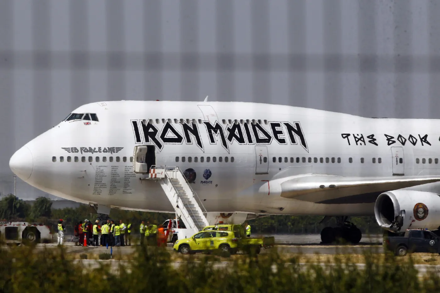 Ed Force One, samolot Iron Maiden miał wypadek. Dwie osoby w szpitalu