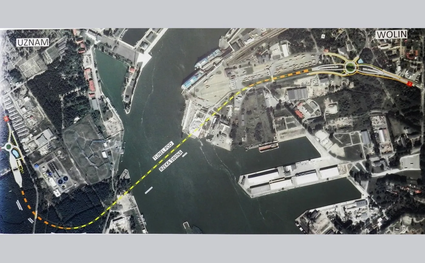 Wybudują tunel łączący wyspy Uznam i Wolin w Świnoujściu. Zobacz MAPĘ