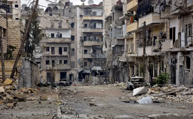 Potężna eksplozja we wschodniej części Aleppo. Bomba wybuchła w szkole