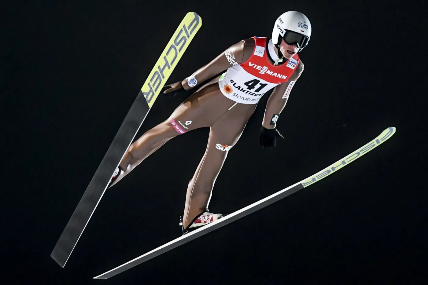 Narciarskie MŚ w Lahti: Piotr Żyła wygrał zakład z burmistrzem Wisły