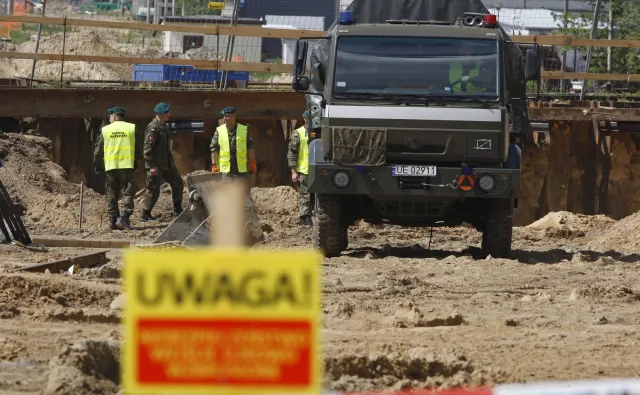 10 tysięcy osób ewakuowano w Białymstoku. Saperzy wywieźli półtonową bombę