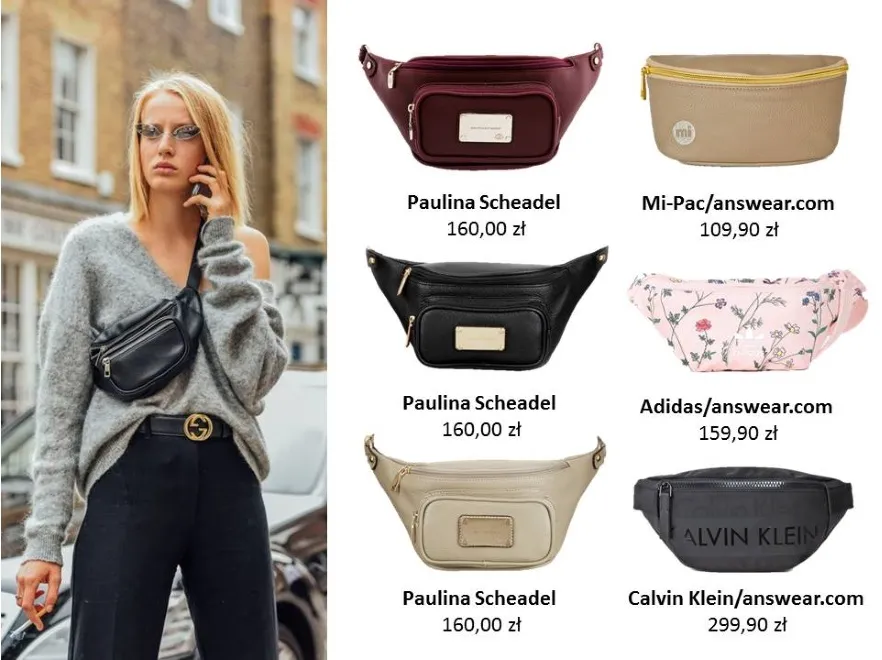 Najmodniejszy dodatek sezonu? Torebka nerka. PRZEGLĄD modeli