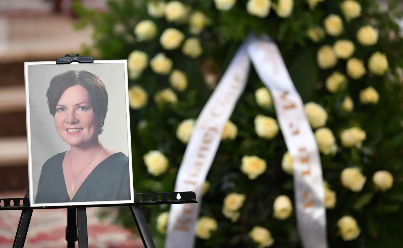 Pogrzeb Agnieszki Kotulanki [GALERIA]