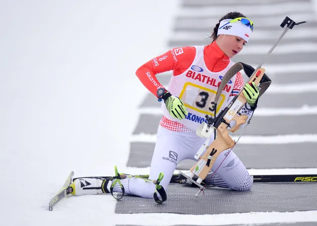 Drugi złoty medal Kamili Żuk w Otepaeae! Nadzieja polskiego biathlonu najlepsza w sprincie