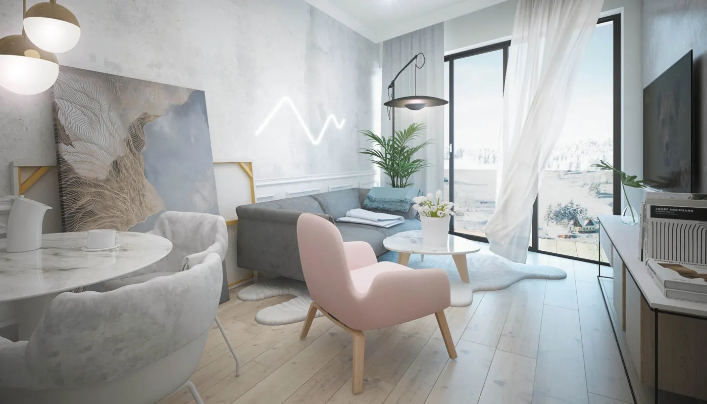 Apartamenty sprzedawane są pod klucz z wyposażeniem w najwyższym standardzie