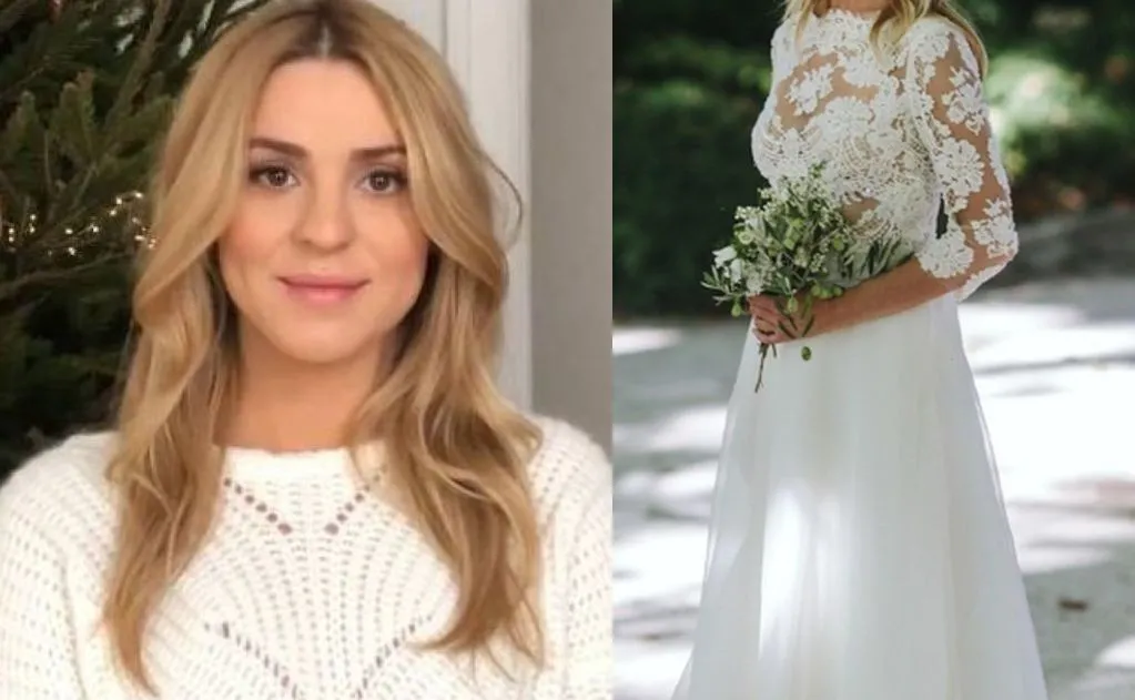 Kasia Tusk pokazała swoją suknię ślubną. Można ją wylicytować na aukcji WOŚP