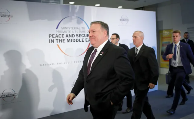 Pompeo: Nie da się osiągnąć pokoju na Bliskim Wschodzie bez konfrontacji z Iranem