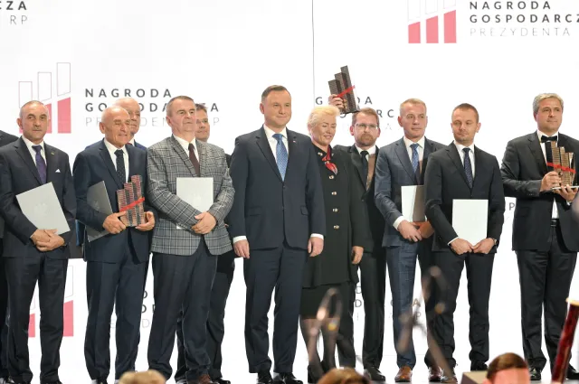 Andrzej Duda wręczył Nagrody Gospodarcze Prezydenta RP