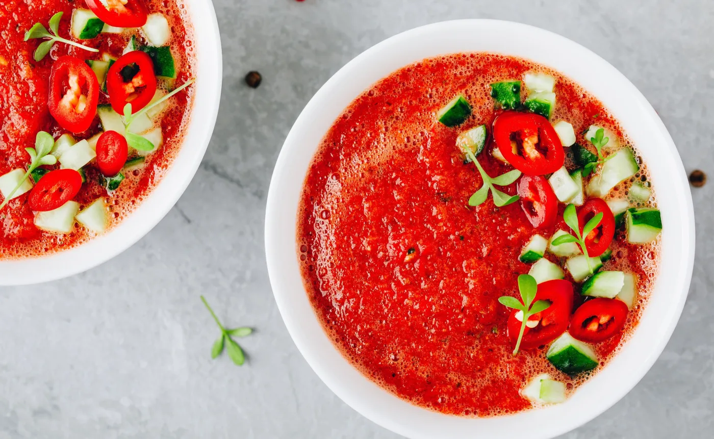 Zdrowe (nie tylko) w ciepłe dni: gazpacho. Prosty przepis