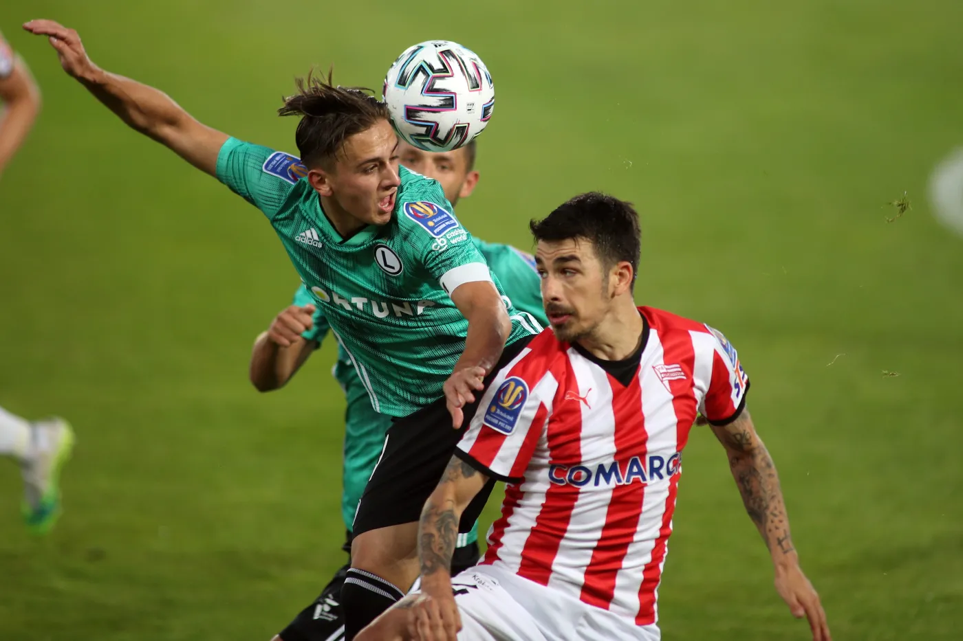 Klęska Legii w Pucharze Polski. Cracovia pierwszym finalistą