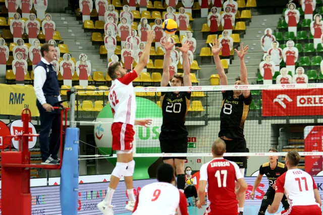 Polska - Niemcy 3:2 w towarzyskim meczu siatkarzy