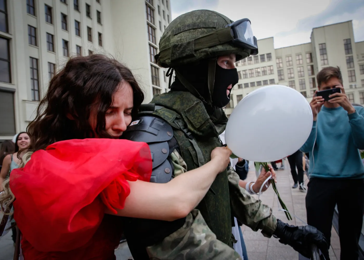 Siostra zakonna z Białorusi: Mówię do OMON-owca "Zwolnij się, jesteś młody"