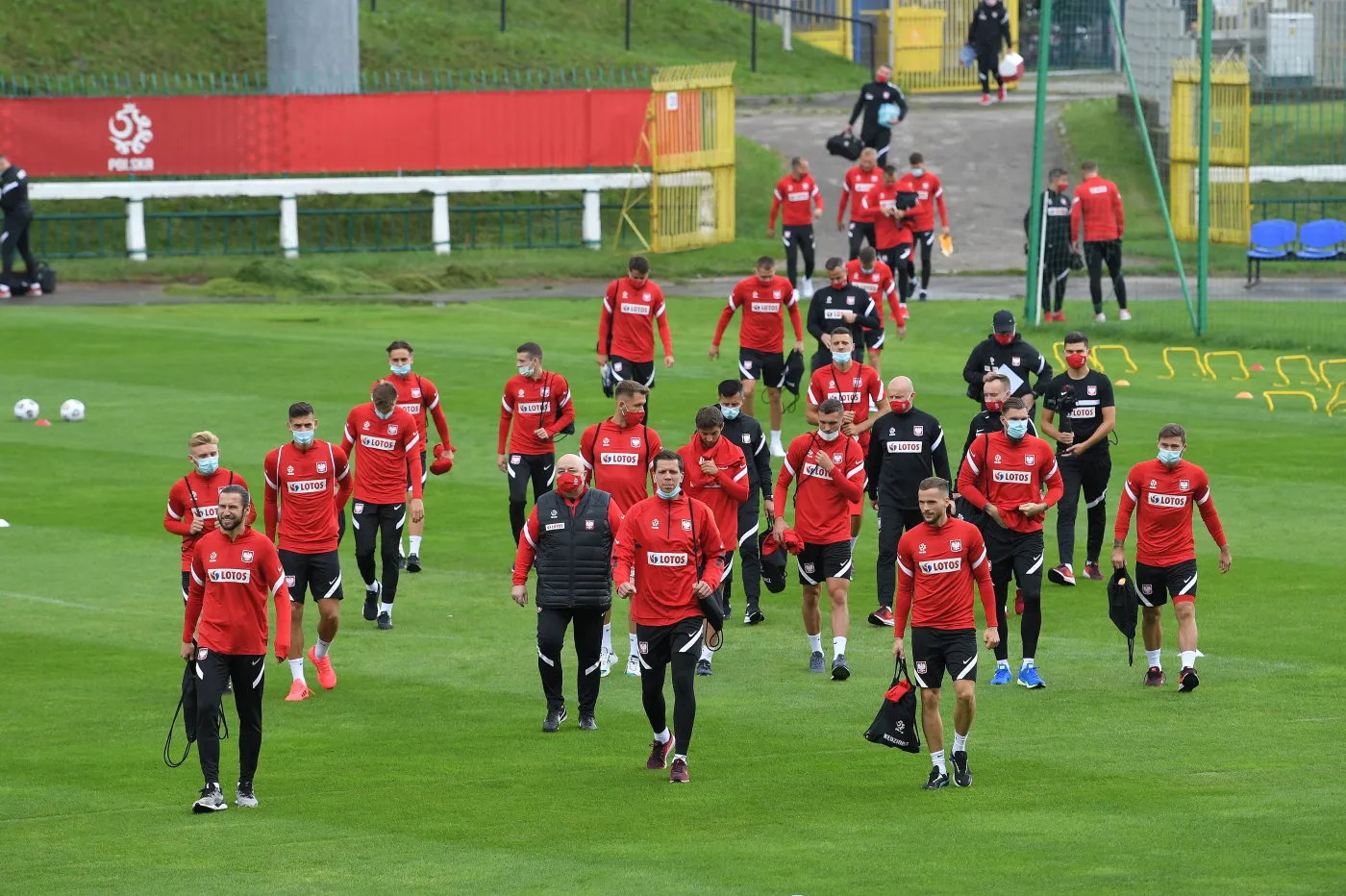 Pierwsze zgrupowanie po przerwie. Polacy trenują przed meczem z Holandią