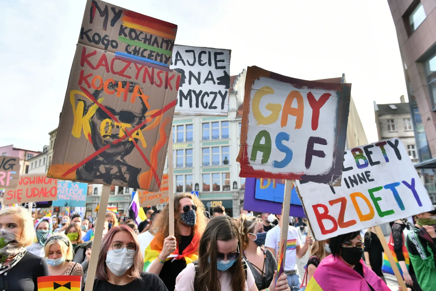 Uczestnicy 12. Wrocławskiego Marszu Równości